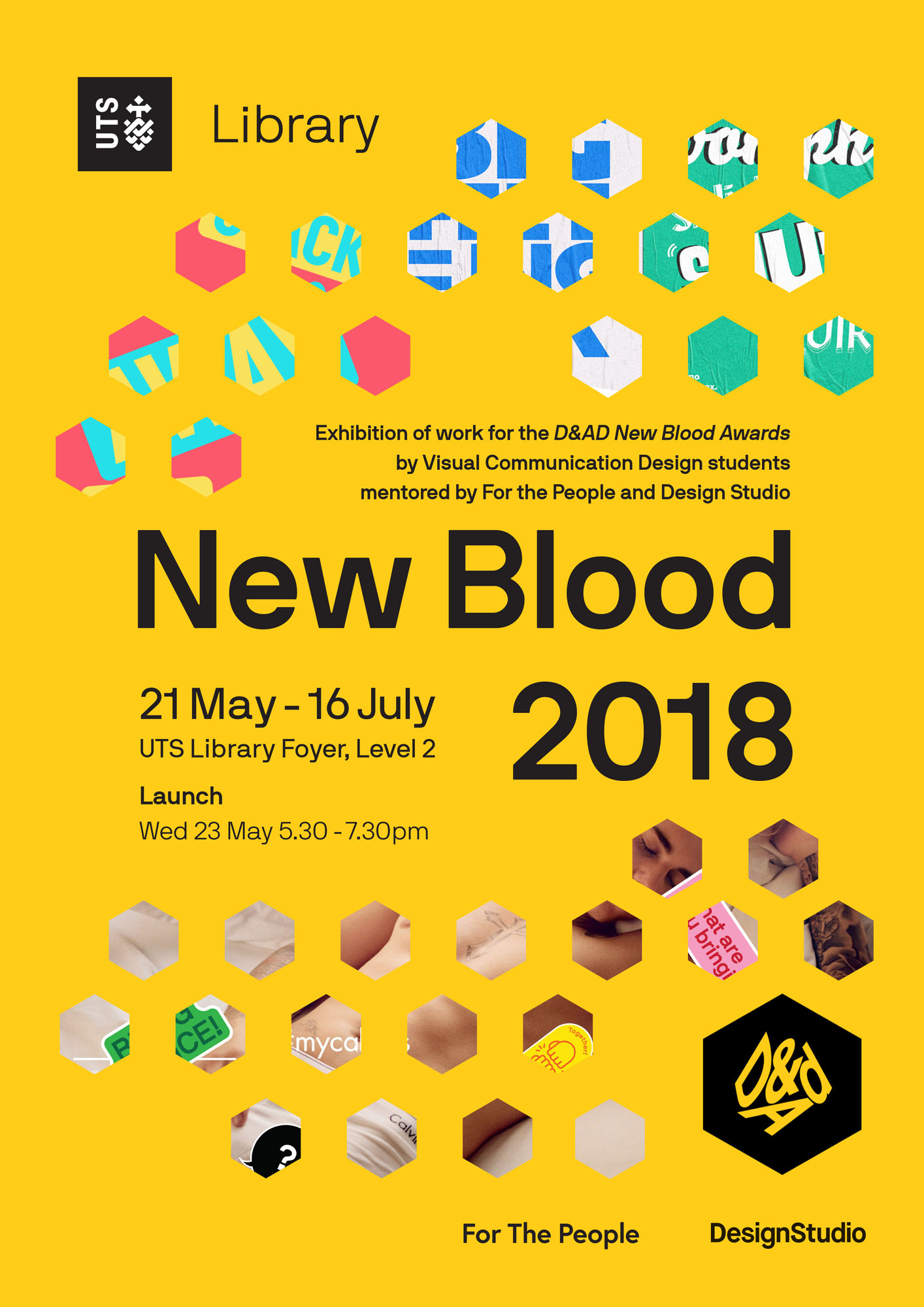 D&AD New Blood Awards poster